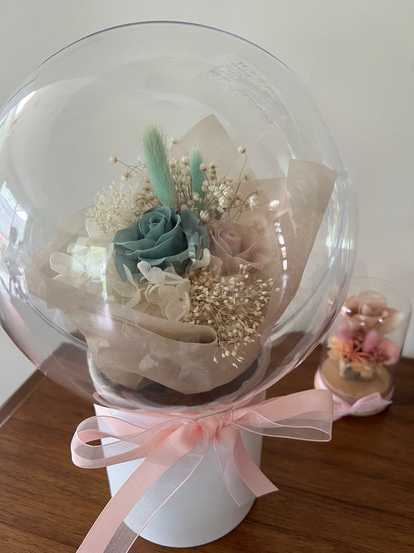 The Floral House, Preserved Flowers, Everlasting Flowers, Dried Flowers, Preserved Rose, flower globe, rose posy, to Wellington only